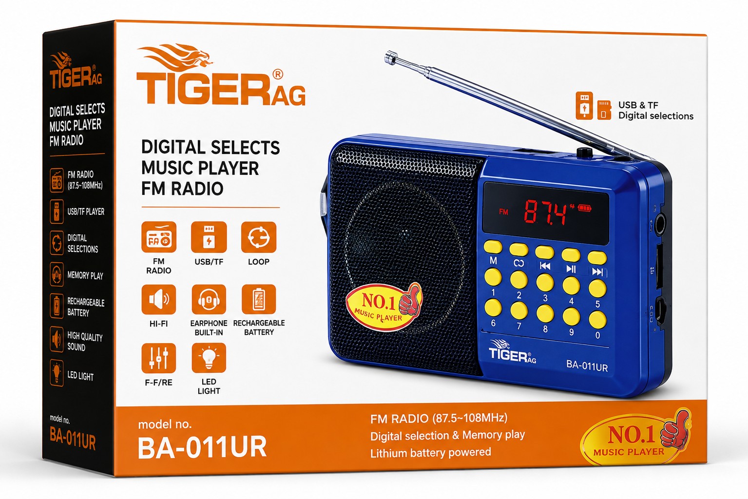راديو BA-011UR