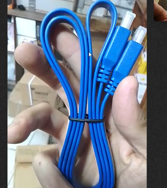 كابل HDMI 1.5م عريضة ملونة